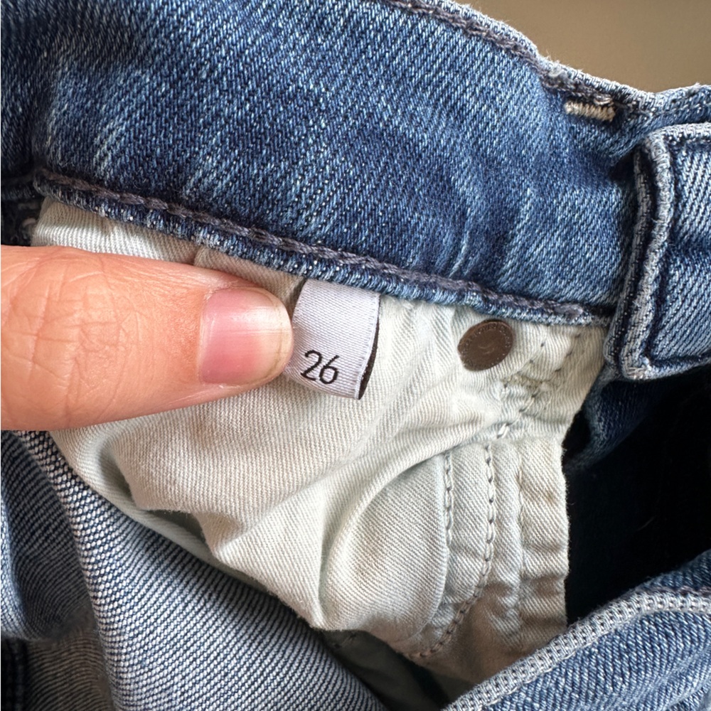 Free People Boyish The Ricky Flared High Waisted Button Fly Jeans in Size 26 - Picture 13 of 13